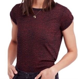 We the Free Clare Leopard Tee